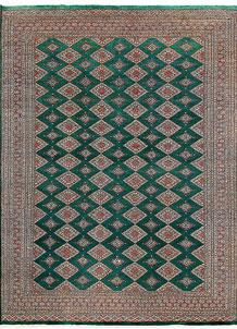 Sea Green Jaldar 8' 2 x 10' 10 - No. 59131