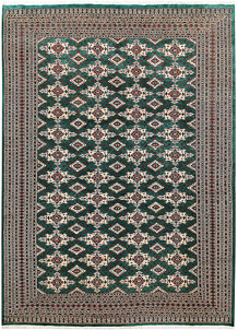 Teal Jaldar 8' x 11' 1 - No. 59133
