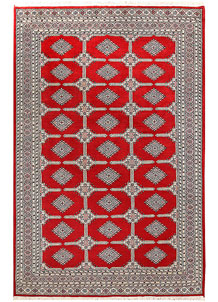 Firebrick Jaldar 6' 9 x 10' 4 - No. 59272
