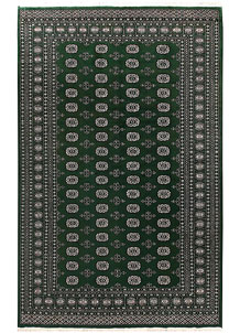 Darkgreen Bokhara 6' 7 x 10' 4 - No. 59287