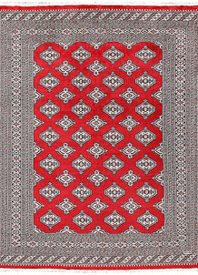 Firebrick Jaldar 6' 6 x 8' 6 - No. 59626