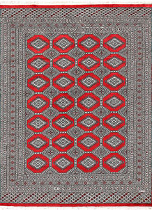 Firebrick Jaldar 6' 8 x 8' 7 - No. 59629