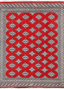 Red Jaldar 6' 7 x 7' 10 - No. 59630