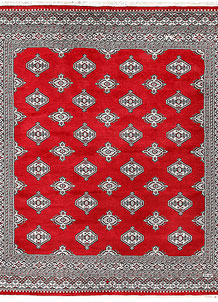 Red Jaldar 6' 7 x 7' 3 - No. 59632