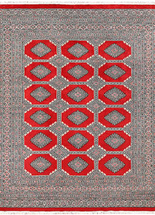 Firebrick Jaldar 6' 8 x 7' 9 - No. 59646