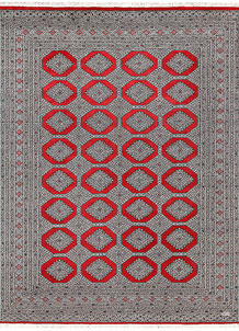 Firebrick Jaldar 6' 8 x 8' 6 - No. 59650