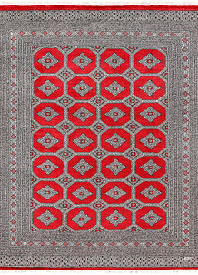 Firebrick Jaldar 6' 8 x 8' 4 - No. 59653