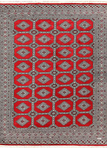 Firebrick Jaldar 6' 6 x 8' 4 - No. 59657