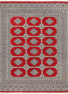 Firebrick Jaldar 6' 9 x 8' 4 - No. 59662