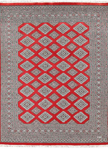 Firebrick Jaldar 6' 8 x 8' 9 - No. 59664