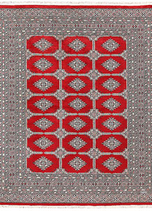 Firebrick Jaldar 6' 8 x 8' 4 - No. 59667