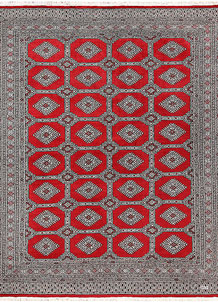 Firebrick Jaldar 6' 7 x 8' 4 - No. 59672