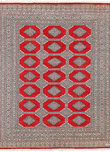 Firebrick Jaldar 6' 8 x 8' 7 - No. 59675