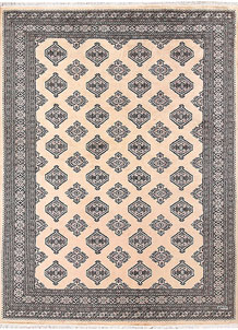 Blanched Almond Jaldar 6' 6 x 8' 10 - No. 59689