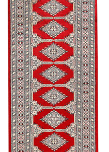 Red Jaldar 2' 8 x 12' 8 - No. 60073
