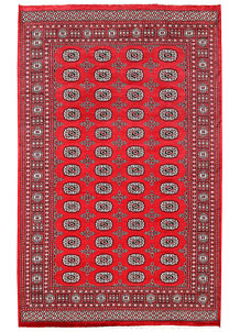 Red Bokhara 6' 1 x 9' 7 - No. 60113