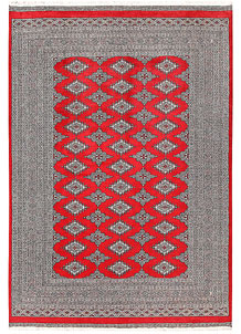 Red Jaldar 6' 1 x 8' 11 - No. 60181