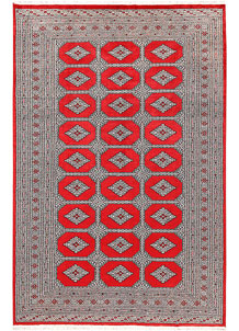Red Jaldar 6' x 9' 3 - No. 60188