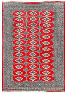 Red Jaldar 6' 1 x 8' 9 - No. 60202