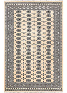 Bisque Bokhara 6' 2 x 9' 6 - No. 60219