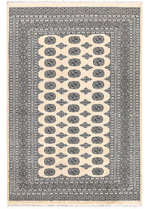 Bisque Bokhara 6' 1 x 8' 11 - No. 60230