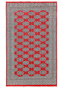 Red Jaldar 5' 1 x 8' 4 - No. 60368