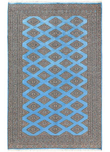 Light Sky Blue Jaldar 5' 2 x 8' 1 - No. 60380