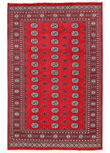 Red Bokhara 5' 6 x 8' 6 - No. 60452