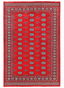 Firebrick Bokhara 5' 6 x 8' 2 - No. 60572