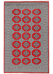 Red Jaldar 5' 6 x 8' 9 - No. 60600