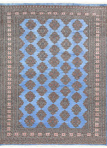 Cornflower Blue Jaldar 5' 9 x 7' 5 - No. 60638