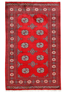 Firebrick Bokhara 4' 6 x 7' 1 - No. 60701