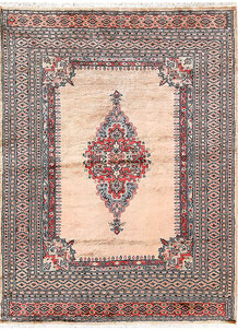 Tan Caucasian 4' 7 x 6' 2 - No. 60786