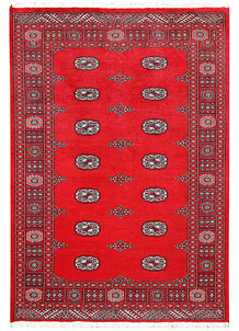 Red Bokhara 4' 2 x 5' 11 - No. 60962