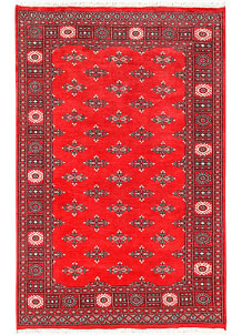 Orange Red Butterfly 4' 1 x 6' 2 - No. 60998