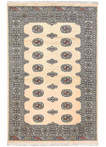 Bisque Bokhara 4' 6 x 6' 4 - No. 61021