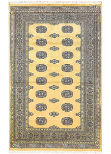 Pale Goldenrod Bokhara 4' x 6' 4 - No. 61043