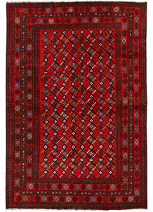 Multi Colored Baluchi 6' 4 x 9' 5 - SKU 61801