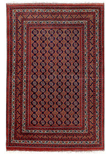Multi Colored Baluchi 3' 3 x 4' 10 - SKU 61807