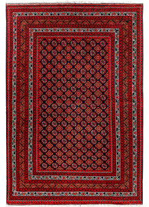 Multi Colored Baluchi 3' 5 x 4' 11 - SKU 61809