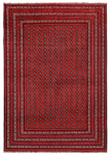 Firebrick Baluchi 6' 7 x 9' 5 - SKU 61836