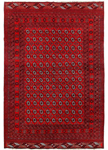 Firebrick Baluchi 6' 7 x 9' 7 - SKU 61851