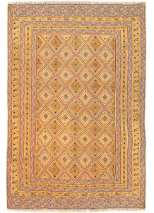 Multi Colored Mashwani 2' 10 x 4' - SKU 61856