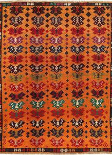 Multi Colored Baluchi 6' 3 x 8' - SKU 61869