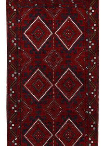 Multi Colored Mashwani 2' 6 x 11' 9 - SKU 61910