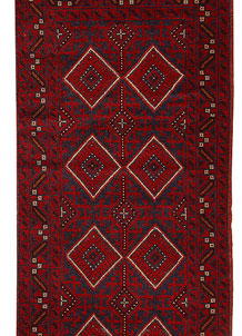Multi Colored Mashwani 2' 7 x 11' 9 - SKU 61914