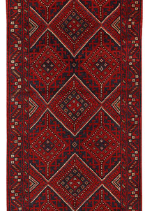 Multi Colored Mashwani 2' 5 x 11' 9 - SKU 61927