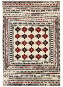 Old Lace Soumak 4' 2 x 5' 9 - SKU 61936