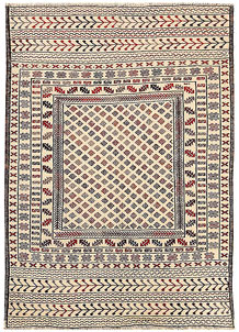 Old Lace Soumak 4' 1 x 5' 9 - SKU 61940