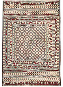 Old Lace Soumak 4' 2 x 5' 7 - SKU 61951